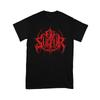 Ov Sulfur Band's Schwarz-Gold Dunkle Rock-Serie Amerikanischer Streetwear Cooler Musik Herren und Damen Reiner Baumwoll Kurzarm