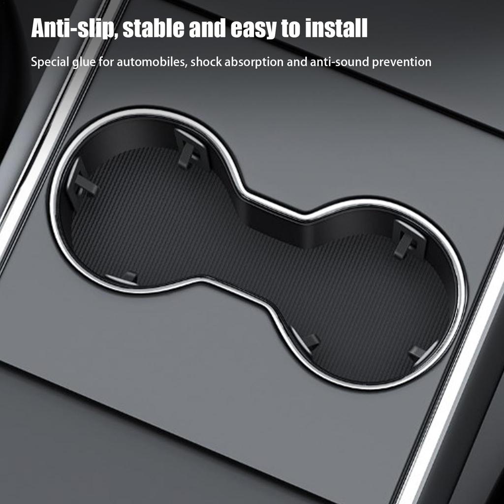 Vziguhk Car Cup Holder Limiter Insert, Car Cup Holder Stabilizer, 6 Pcs Car Cup