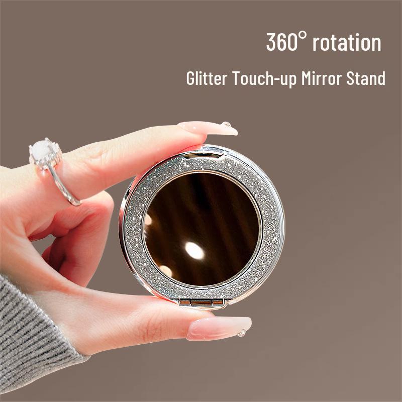 

Portable Rotating Magnetic Phone and Makeup Mirror Holder