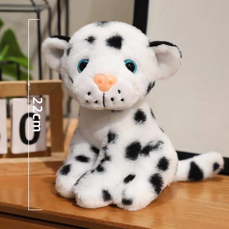Leopard Plush Toys Cute Sitting Tiger Plushie Toys for Girl Children Pretty Stuffed Animals Christmas Birthday Gifts Girlfriend