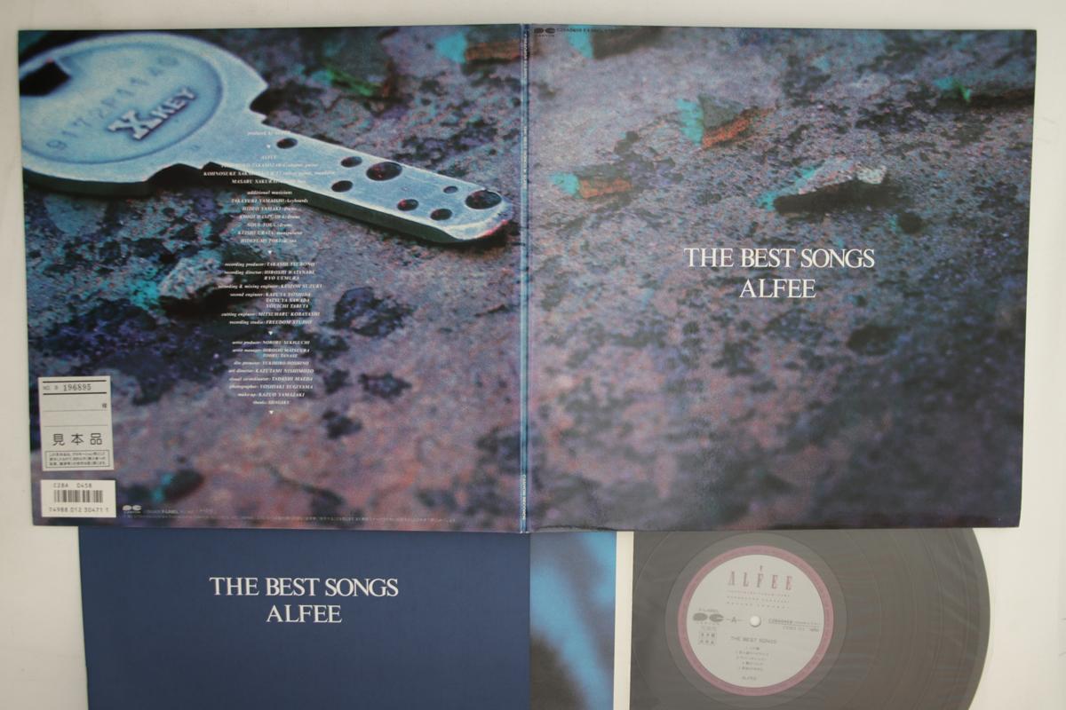 

LP Record ALFEE - Best Songs C28A0458PROMO CANYON 1985 Japan Japanese Pop/Rock Used