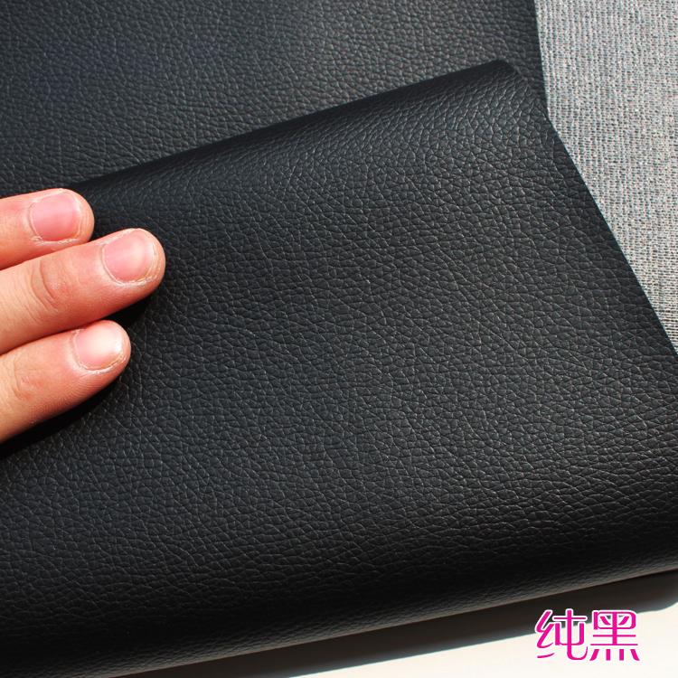 Soft Faux Leather Fabric By The Meter Per for Upholstery Bag Sofa Seat Cover Furniture Small Lychee Pattern PU Waterproof Diy