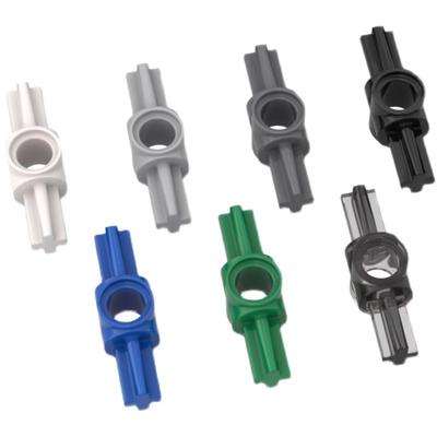 10pcs 27940 MOC Assembles Particles High-Tech Pin Connector Hub with 2 Axles Building Blocks Parts Kids DIY Educational Toys