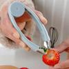 Kitchen Stainless Steel Pineapple Eye Corer Fruit Vegetable Knives Stem Remover Clip Strawberry Huller Peeler Tweezers Gadgets