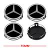 4PCS 75MM 3D Styling Car Wheel Center Covers Hub Caps for Mercedes-Benz Maybach E-Class C-Class S-Class S450 S560 S600 S680 GLS VC1