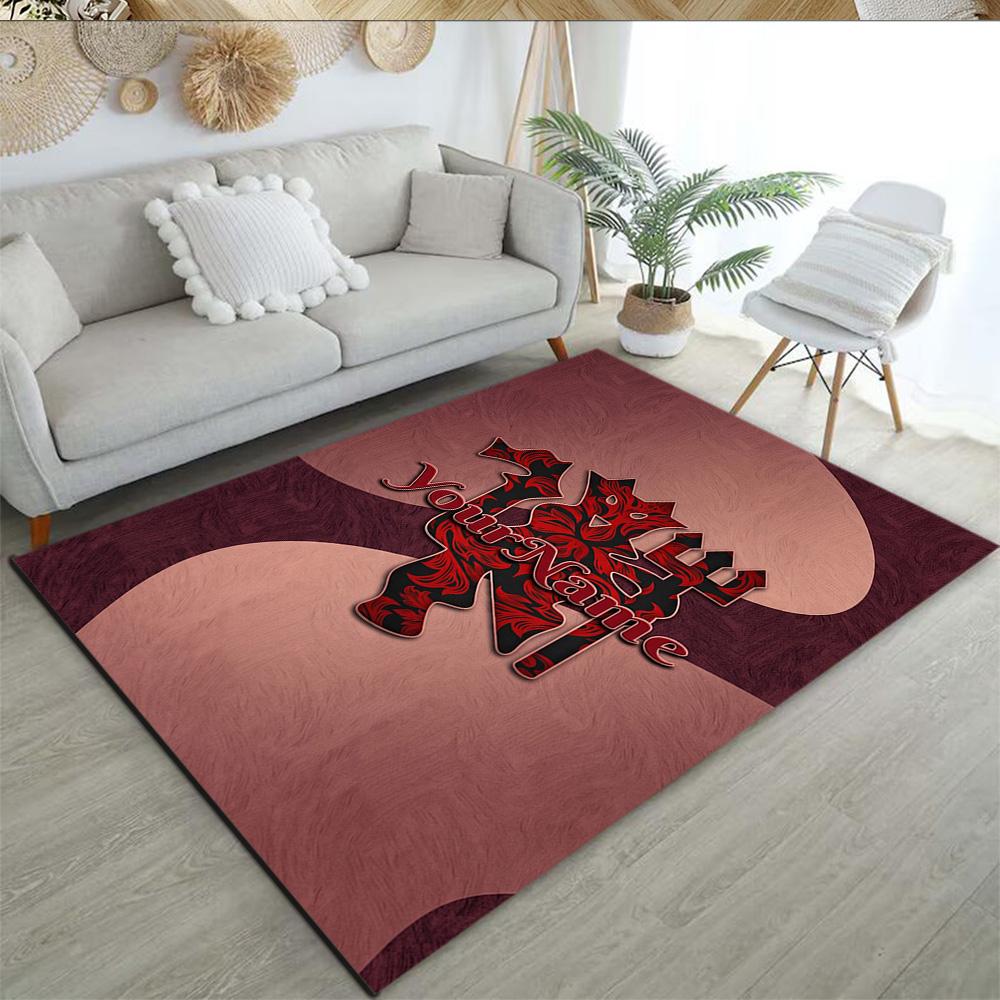 Manchester Personalized Name Area Rug Suitable for Outdoor Bedrooms Entryway Decorate room Antislip Carpet Office home decor