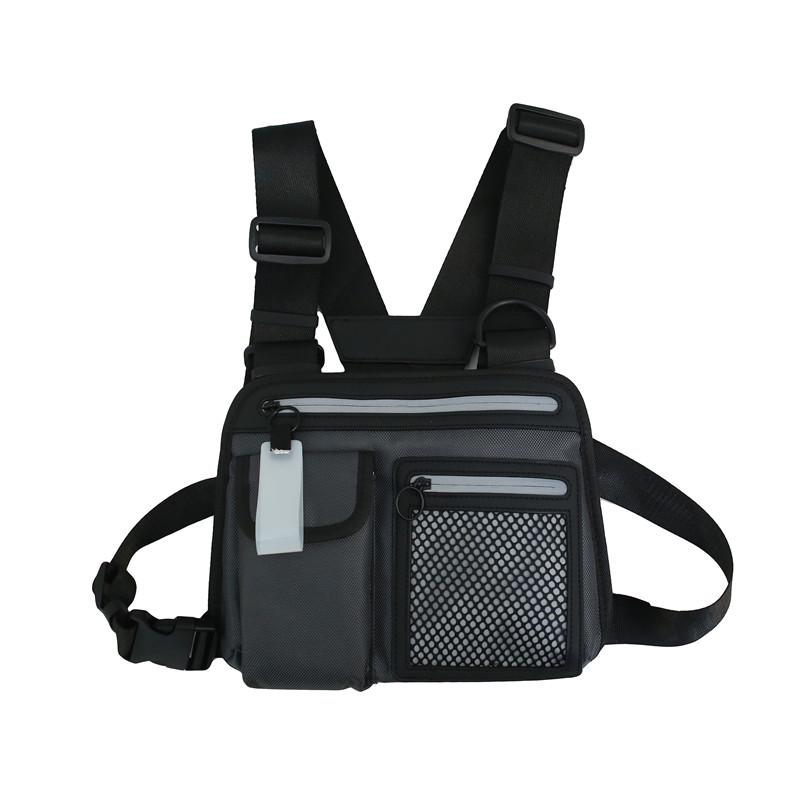 Details about Synthetic Leather Unisex Adult Tactical Chest Waist Bag Hiphop Style Phone Pouch Details about Synthetic Leather Unisex Adult Tactical Chest Waist Bag Hiphop Style Phone Pouch