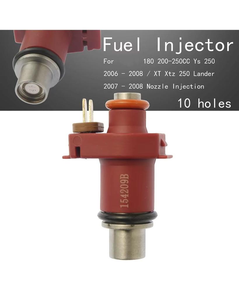 Fuel Injector Fuel Injector 10 Holes for 180 200-250CC Ys 250 2006-2008 XT Xtz