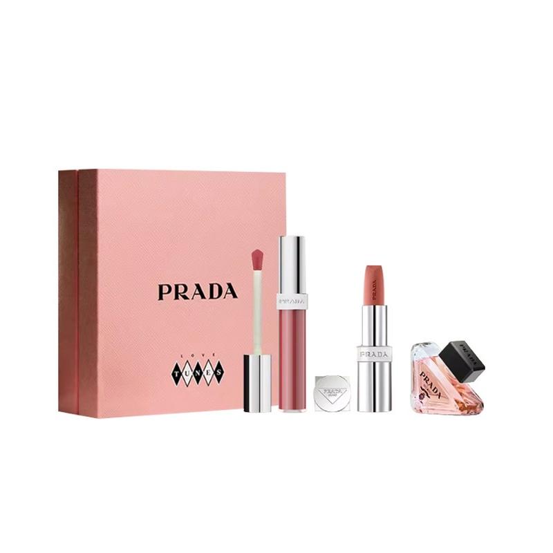 Prada kosmētikas komplekts Stikla lūpu glazūra