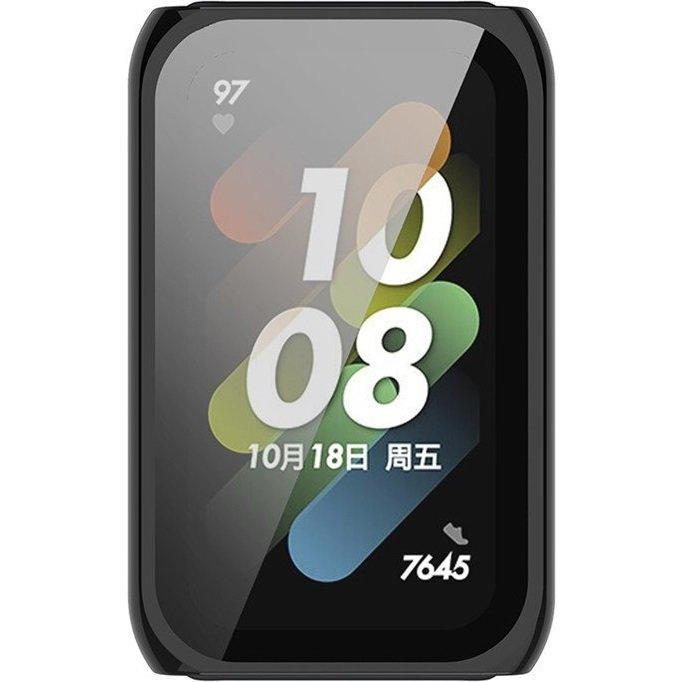 2in1 Case + Glass for Huawei Honor Band 6 / 7, Black