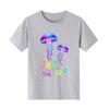 Fashionable and beautiful jellyfish print Womens short sleeved Tshirt summer round neck versatile for daily use