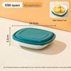 Rectangular Takeaway Food Containers with Domed Lids