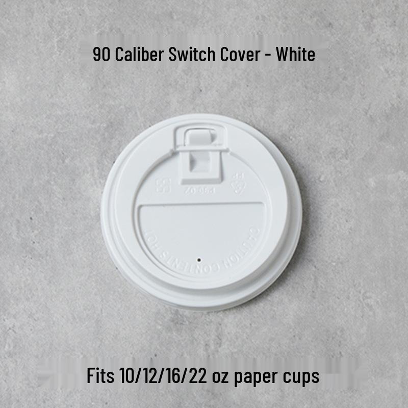 Cork Disposable Coffee & Milk Tea Paper Cup with Lid - Customizable and Portable In Various Sizes