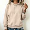 Women's Casual Hoodie with Pockets Loose Fit Pullover Top