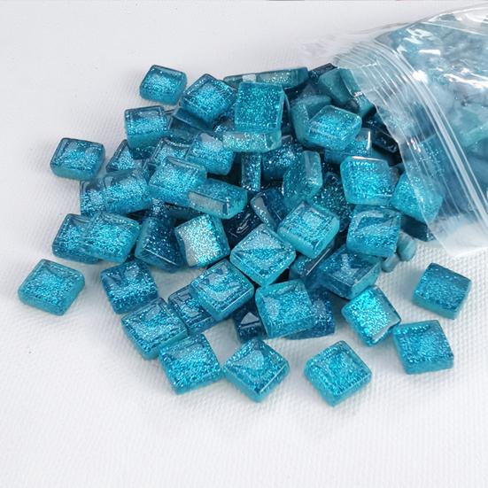 225 st mosaikplattor Handgjorda korrosionsbeständiga falska kristaller Färgglada färgade dekorativa plattor Heminredning