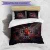 Portugal Football Printed Bedding 3 Piece Set Cozy Breathable Bed Cover Set As Housewarming Holiday Gift