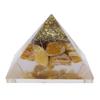Harmonize Aventurine Orgone Pyramid Energy Generator Reiki Healing Crystal
