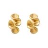 ANENJERY Orecchini a forma di fiore con spirale antizanzare per donna senza fori per le orecchie, orecchini con clip, gioielli versatili alla moda, regali