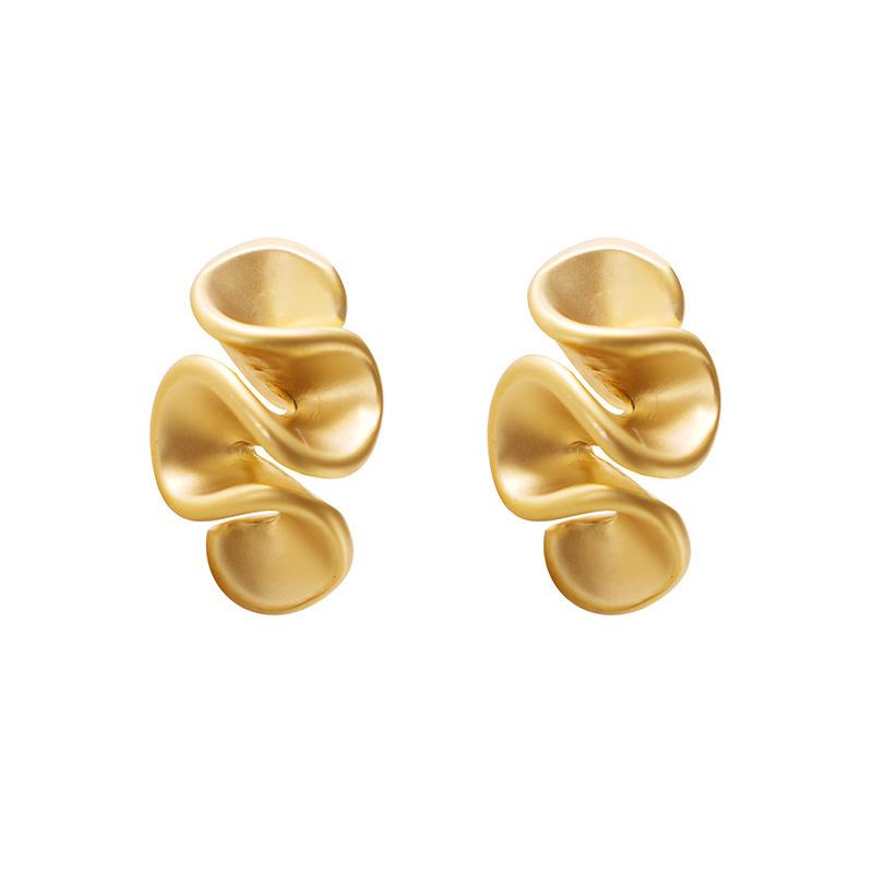 ANENJERY Orecchini a forma di fiore con spirale antizanzare per donna senza fori per le orecchie, orecchini con clip, gioielli versatili alla moda, regali