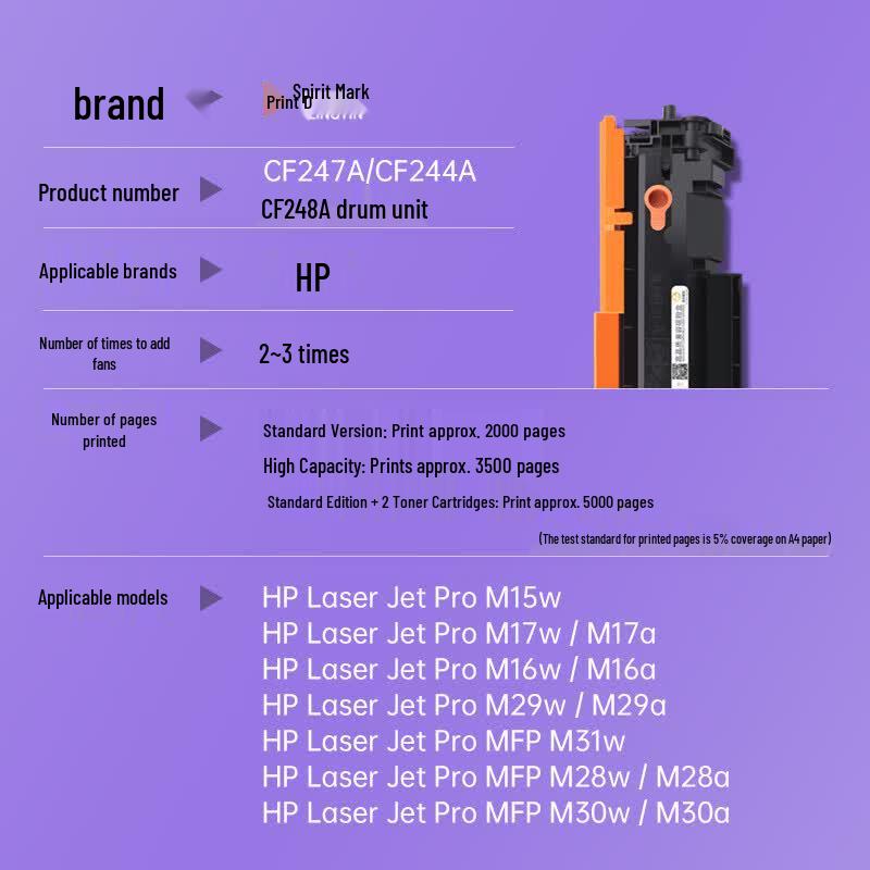 Lingyin Compatible CF24x Series Toner Cartridges & Powder for HP Printers