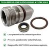 TH350 Speedo Gear Sleeve Housing & Extra Seals For GM Turbo 350 Speedometer Adapter