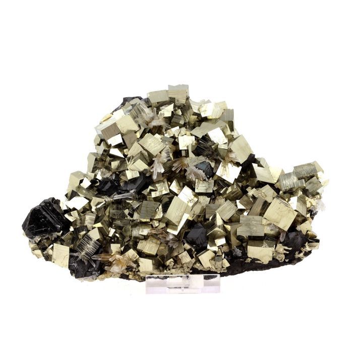 Pyrite, Quartz, Sphalérite 5405.0 carats (1,08 kg)