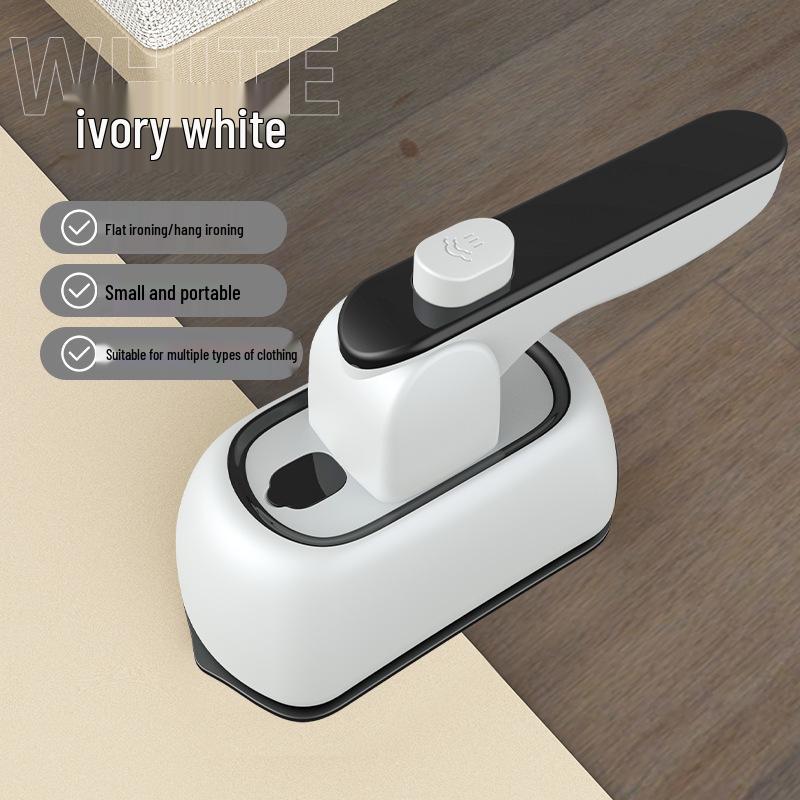 Compact Handheld Garment Steamer with Rotatable Head for Dormitory Use National Standard белый