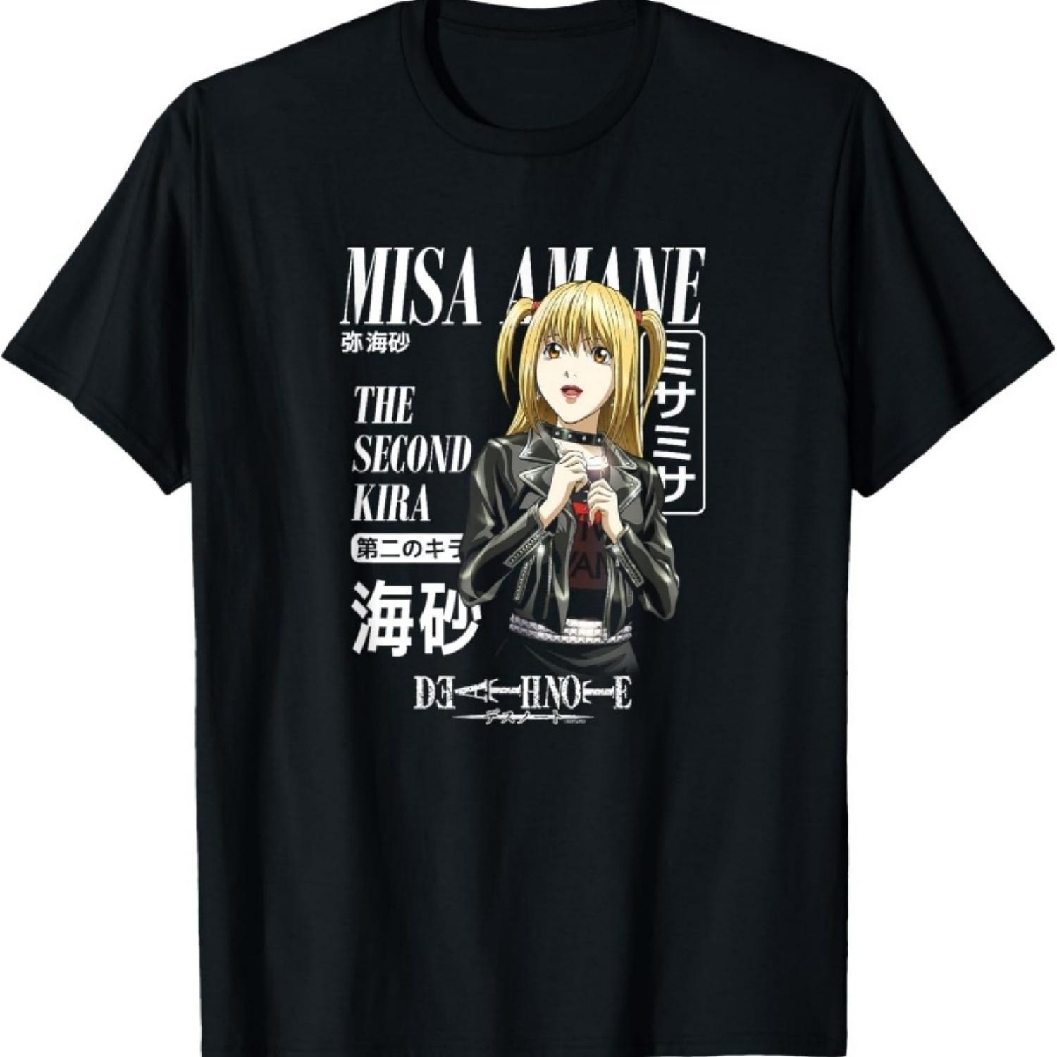 

Death Note Misa Magazine Cover Anime T-Shirt S