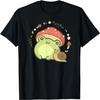 Cottagecore Aesthetic Frog Snail Cute Vintage T-Shirt