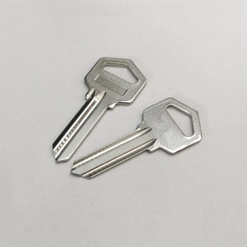Chiave Vergine Durevole E118 2 Pezzi Acciaio Inossidabile Resistente alla Ruggine Dimensioni Precise per Sostituzione Chiave Serratura Ufficio Commerciale