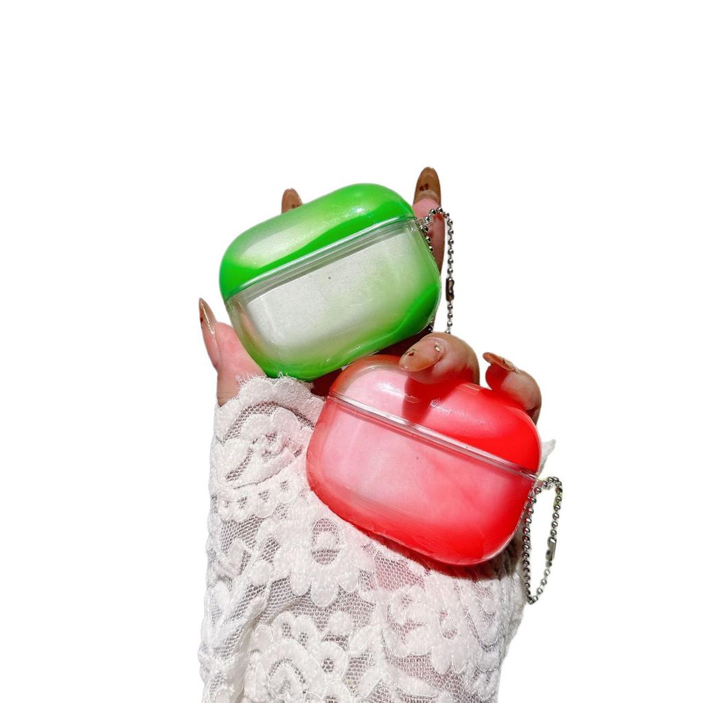 AirPods Pro Luminous Quicksand Protective Cover for Apple 1/1/1 Liquid Earphone Cover Color PC Hard Case