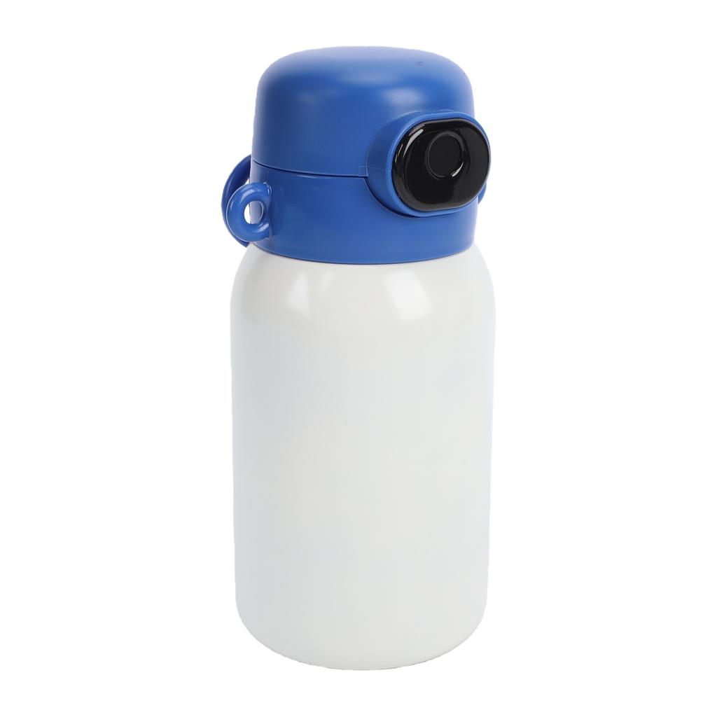 Fingerabdruck-Entsperrung Isolierte Wasserflasche mit Strohhalm 550ml Intelligente Edelstahl-Vakuum-Sport-Wasserflasche für die Schule