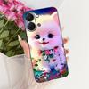 For Tecno Spark Go 3 5G Case Cute Cat Painted Capa for Tecno Spark GO3 KN3 Pop 20 Soft Silicone Bumber Shell for Sparkgo 3 Funda