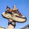Thick-soled trendy sports shoes Casual height increase Spring and summer new men's station European men's shoes dad