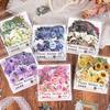 Creative and Cute Cartoon Notebook Stickers Featuring Floral Decorations From The Manxiang Huayu Garden Notebook Sticker Collection