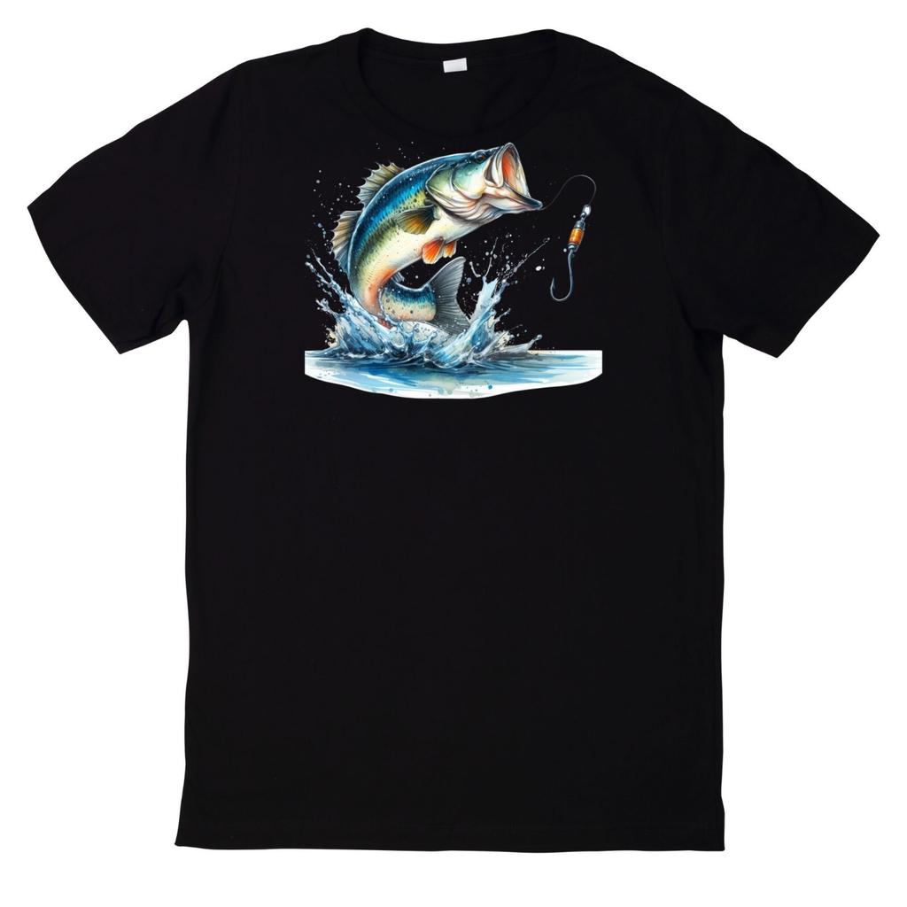 T-Shirt Lustiges Angler Fisch MotivWird in neuem Fenster oder Tab geöffnet