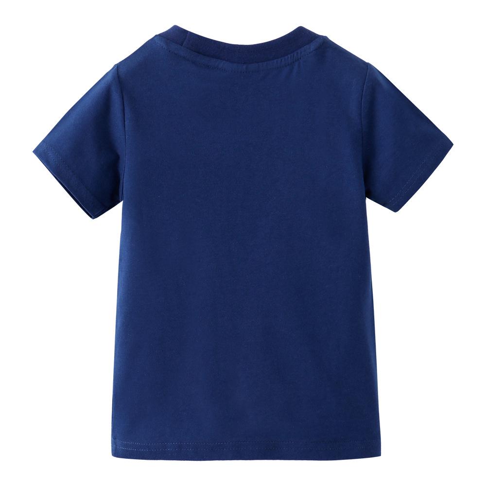 Summer Boys' Cotton Short-Sleeve T-Shirt - European & American Style