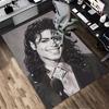Michael Jackson Living Room Nonslip Area Rug Soft Carpet For Bedroom Gameoom Playroom Sofa Office Home Decor Doormat