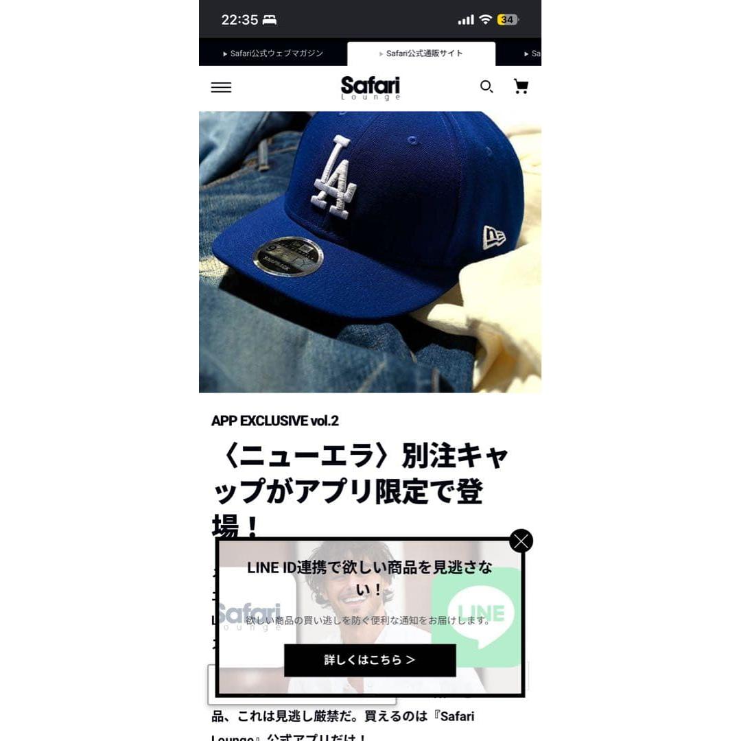 Used New Era Los Angeles Dodgers 9FIFTY Cap
