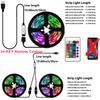 RGB LED Strip Lights IR Remote Control Bluetooth APP Control 24/44 Keys 3M 5M 10M 15M 20M 25M 30M Rgb Led Strip Light Usb 5v