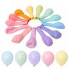 10 Inch 2.2 Gram Thickened Round Macaron Balloon, Wedding Confession Birthday Arrangement Decorative Landscaping Latex Balloon