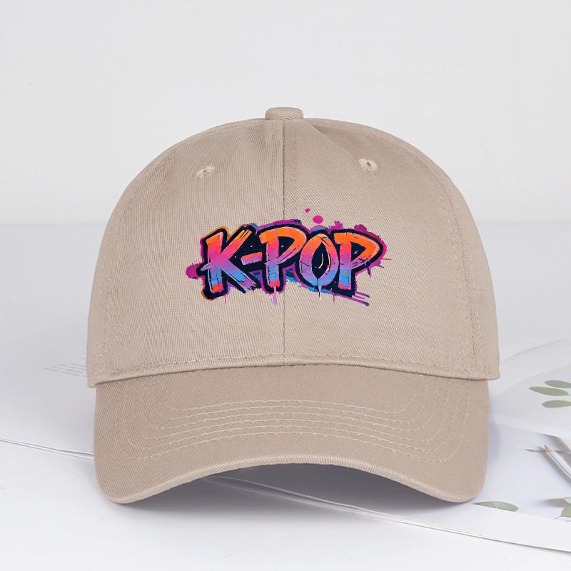 

KPOP Graffiti SoftTop Baseball Cap Trendy Vibrant Korean Wave Style Fashionable and Unique Daily Commute Concerts Fan Gift