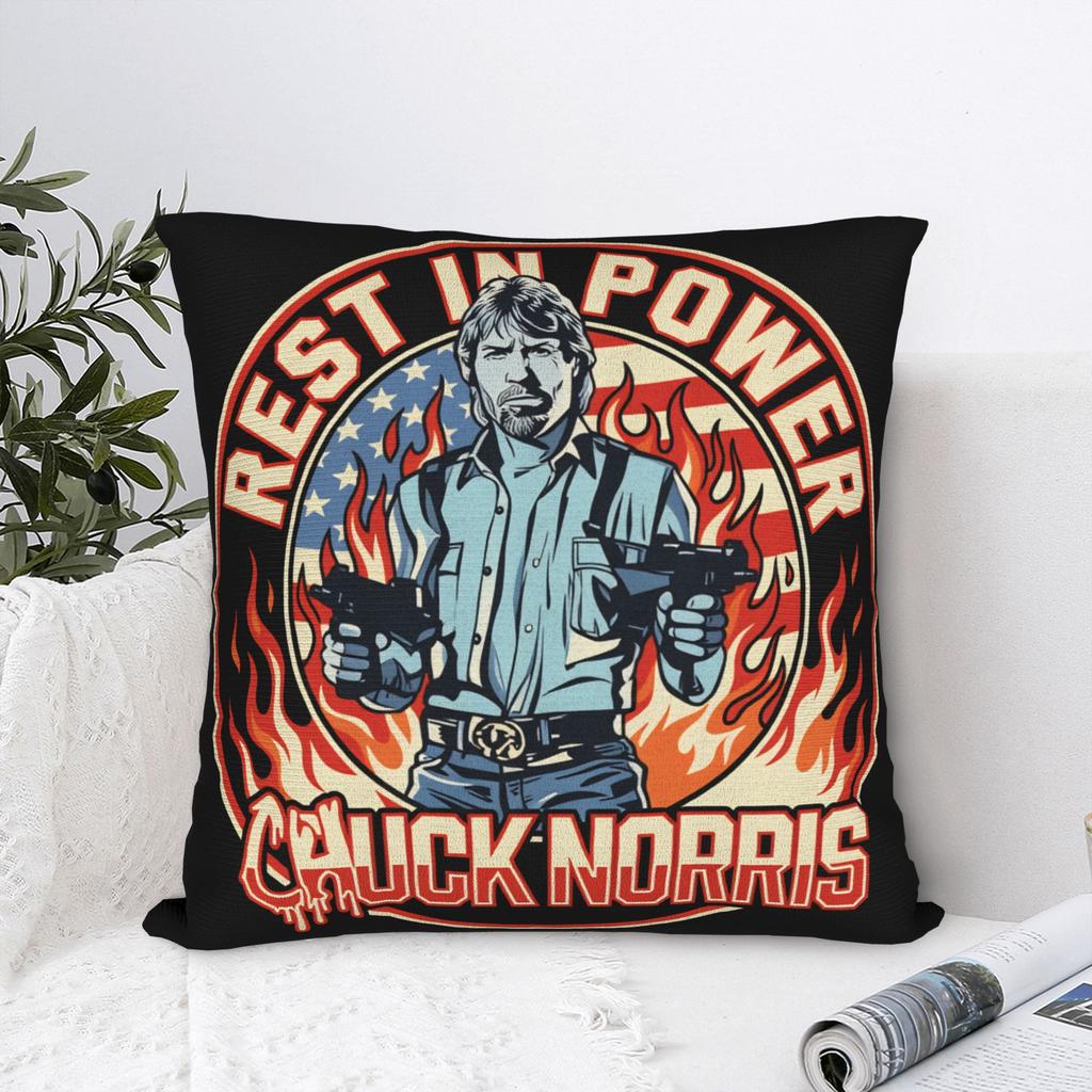 Pillow Cover Chuck Norris Vintage Pillow Case For Living Room Bed Chair Pillowcases