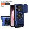KEYSION Magnetic Phone Case for OPPO Reno13 Pro 5G Reno13 F 5G Slide Camera Protection Upright Kickstand Ring Shockproof Cover