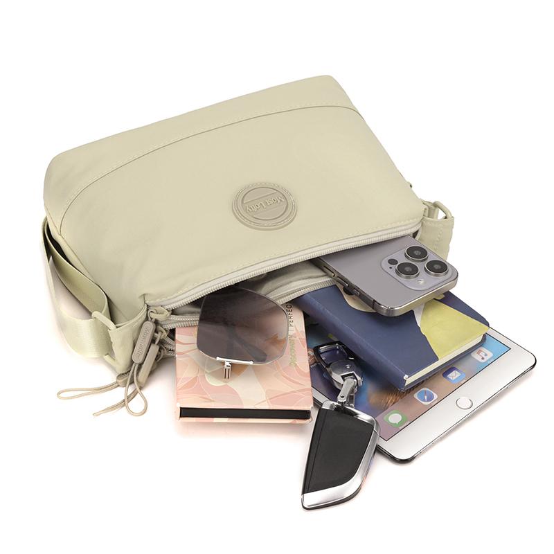 Nylon Bag Women Crossbody Bag Mother Bag Multi-Layer Shoulder Bag