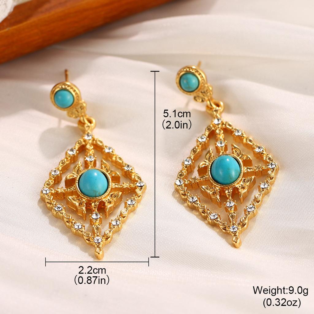Medieval vintage earrings 925 high-end new models