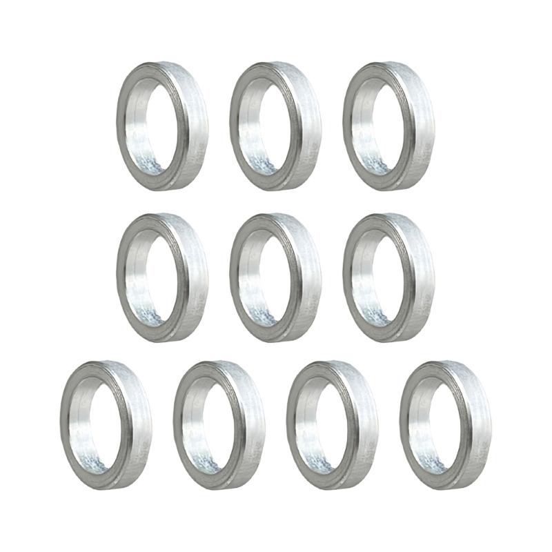 10 pz Rondelle Leggere per Pedivelle Spaziatori Metallici per Movimenti Centrali Durabilità Accessori per Bici