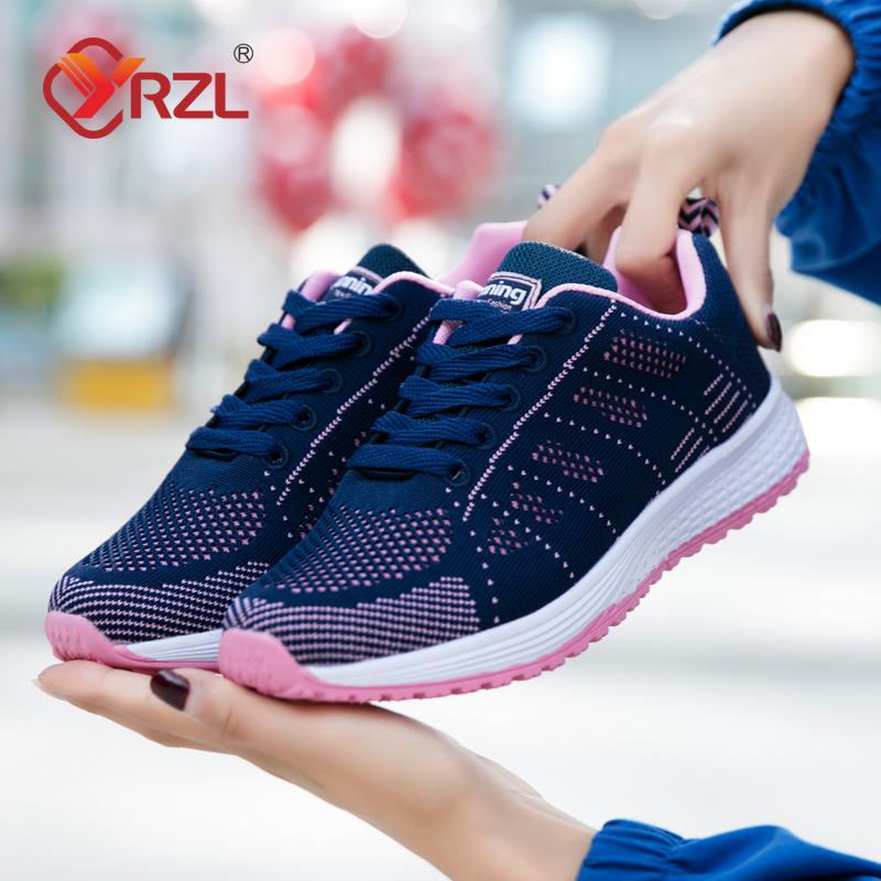 Yrzl Women'S Sneakers Fashion Breathable Trainers Comfortable Sneakers Men Tennis Shoes Unisex Sneakers Woman Shoes