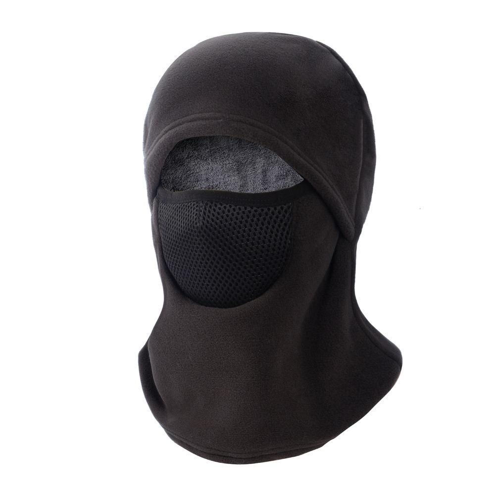 Breathable Balaclava Cycling Cap Fleece Ski Windproof Cap Warm Hat Mask Winter