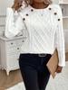 Autumn-Winter European American Loose Casual Women's Knit Pullover Sweater